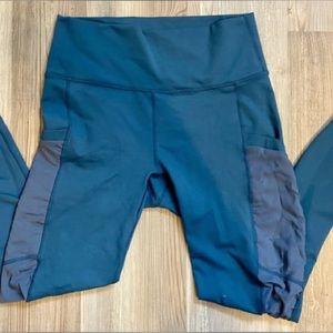 Fabletics blue leggings s